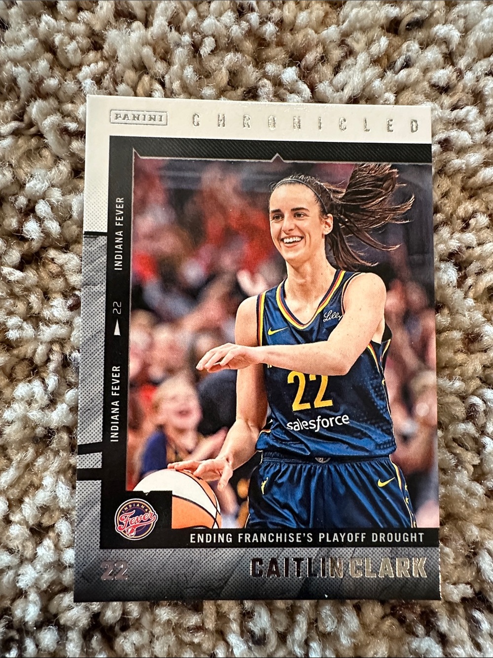 Panini Chronicled Caitlin Clark Basketball Trading Card - #14